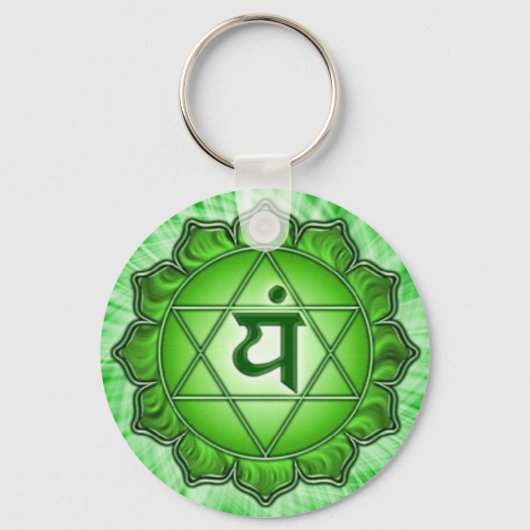 Chakra - Heart - Sleutelhanger (Voorkant)