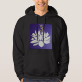 Chakra hooded black long sleeve zipper Sweat-Shirt Hoodie (Voorkant)