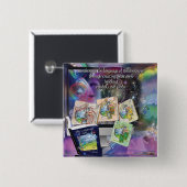 Chakra Journals Button (Voorkant /achterkant)