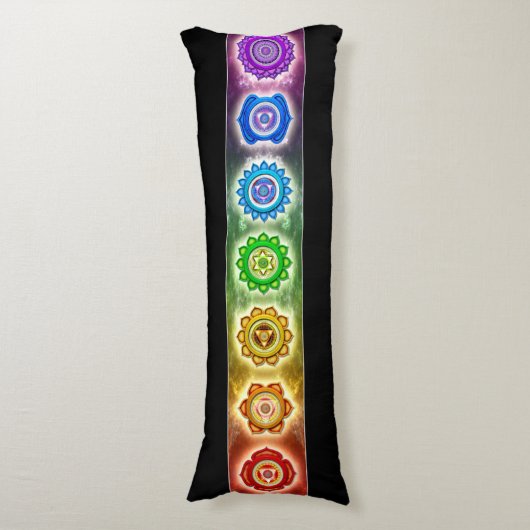 Chakra Lichaamskussen (Voorkant Verticaal)