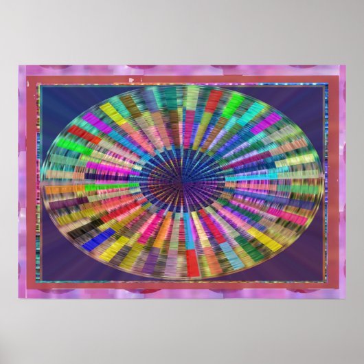 CHAKRA Light Source Meditation Poster (Voorkant)