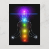 CHAKRA LIGHTS BRIEFKAART (Voorkant)