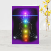 CHAKRA LIGHTS KAART (Gele Bloem)