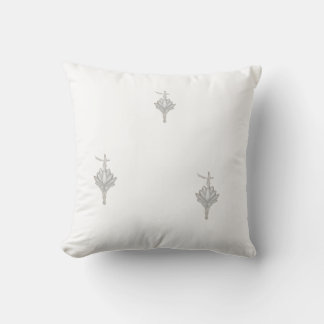Chakra Lotus Bloem Zilveren Hanger Worp Kussen