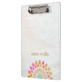 Chakra Lotus Flower Mandala Klembord (Links)