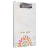 Chakra Lotus Flower Mandala Klembord (Rechts)