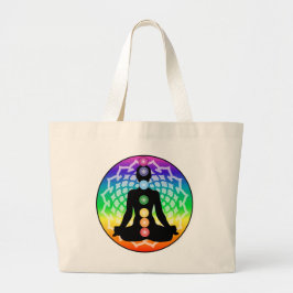 Chakra Lotus Tas – Regenboog Yoga & Energie Kunst