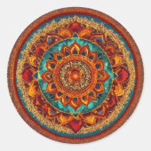 Chakra Mandala Harmony Sticker (Voorkant)