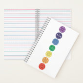 Chakra Mandala Multi-Color Notitieboek (Binnen)