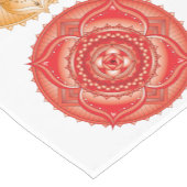 Chakra Mandala Multi-Color Table Runner Korte Tafelloper (Hoek)