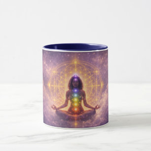 Chakra Meditatie Mok Spirituele Kunst