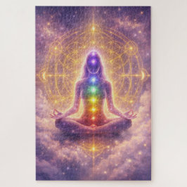 Chakra Meditatie Puzzel Spirituele Kunst