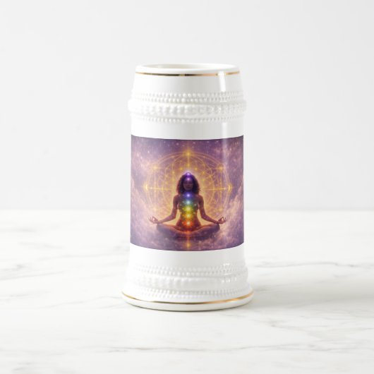 Chakra Meditatie Steen Mok Spiritualiteit Kunst (Center)