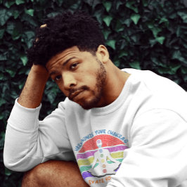 Chakra Meditation Yoga Rainbow Sunset T-shirt