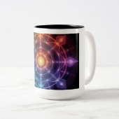 Chakra-Mok Tweekleurige Koffiemok (Voorkant rechts)