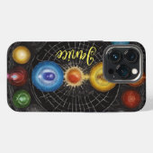 Chakra Monogram iPhone Hoesje (Achterkant horizontaal)
