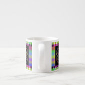 Chakra Nonagram Espresso Kop (Achterkant)