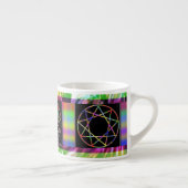 Chakra Nonagram Espresso Kop (Rechts)
