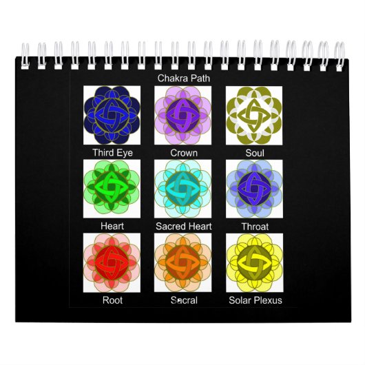"Chakra Path" — Healing Mandalas Kalender (Hoes)