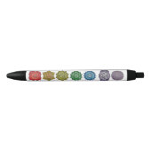 Chakra Pencil Zwarte Inkt Pen (Voorkant)