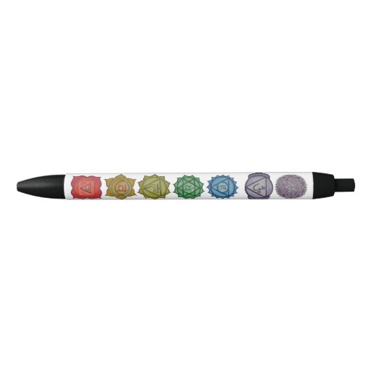 Chakra Pencil Zwarte Inkt Pen (Voorkant)