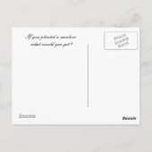 chakra plant, Plantendromen Briefkaart (Achterkant)