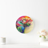 Chakra Poppy Ronde Klok (Huis)