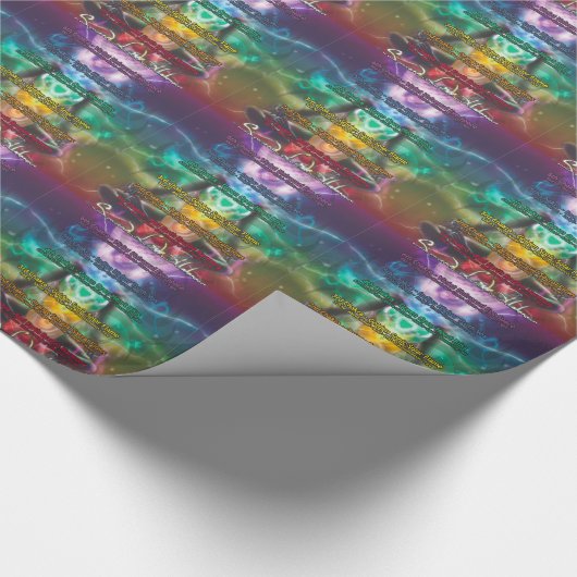 Chakra Poster Cadeaupapier (Hoek)