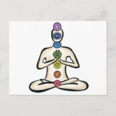 Chakra Powered Briefkaart (Voorkant)