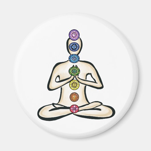 Chakra Powered Magneet (Voorkant)