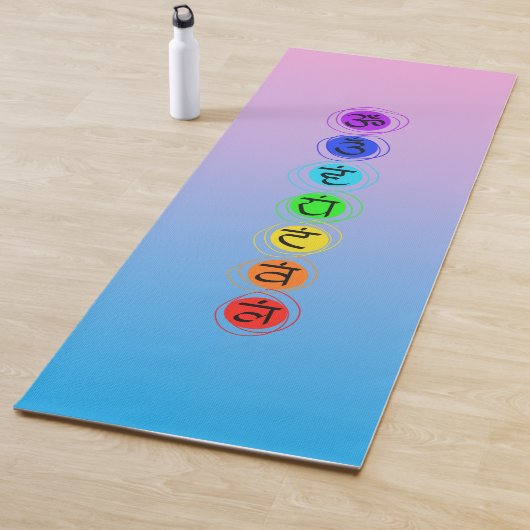 Chakra Powered Meditation Mat (In situ)