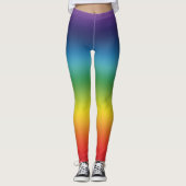 Chakra Rainbow-Leggings Leggings (Voorkant)