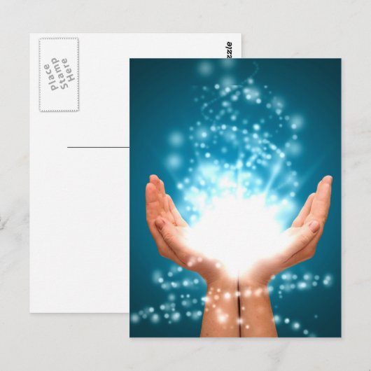 Chakra Reiki Energy zen yoga Briefkaart (Voorkant / Achterkant)