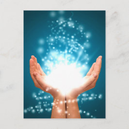 Chakra Reiki Energy zen yoga Briefkaart