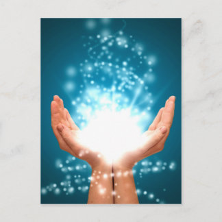 Chakra Reiki Energy zen yoga Briefkaart