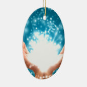 Chakra Reiki Energy zen yoga Keramisch Ornament (Rechts)