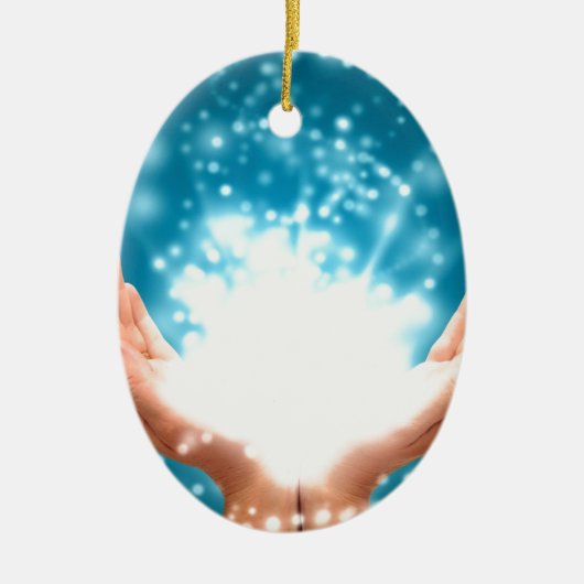 Chakra Reiki Energy zen yoga Keramisch Ornament (Voorkant)