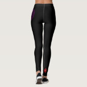 Chakra Reiki Ninja Goddess leggings (Achterkant)