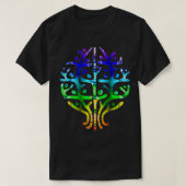 Chakra Reiki Oneness with Universe Symbol T-shirt (Design voorkant)