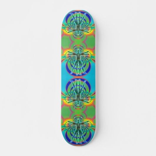 Chakra Rings Skateboard (Voorkant)