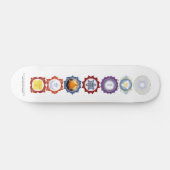 Chakra Schaats Board Skateboard (Horizontaal)