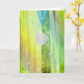 Chakra Shimmer Esoterische Meditatie Kaart (Gele Bloem)