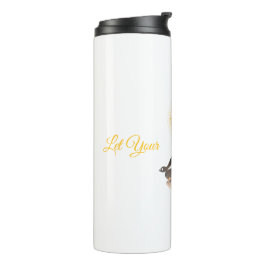 Chakra Silhouette – Let Your Light Shin Thermosbeker