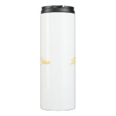 Chakra Silhouette – Let Your Light Shin Thermosbeker (Achterkant)