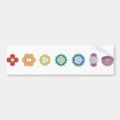 Chakra Strip Bumpersticker (Voorkant)