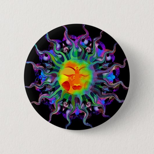 Chakra Sun Button (Voorkant)