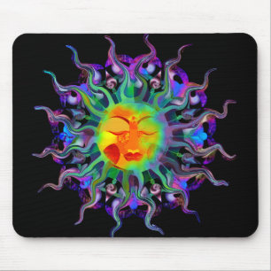 Chakra Sun Dark Mousepad Muismat