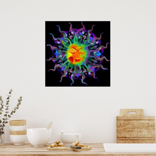Chakra Sun Print (Keuken)