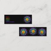Chakra Sun Profile Cards Mini Visitekaartje (Voorkant / Achterkant)