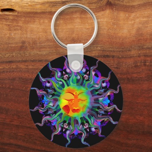 Chakra Sun Sleutelhanger (Voorkant)